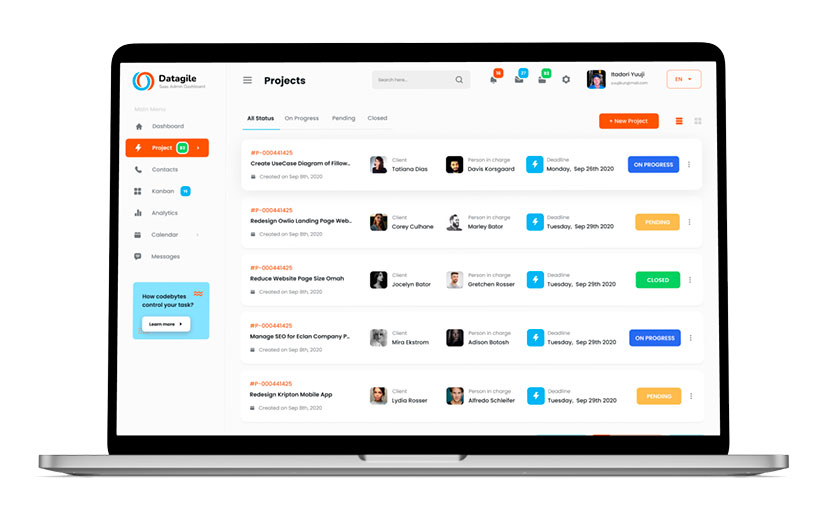 Datagile [SaaS System] screenshot 6