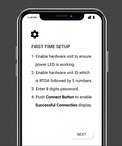 Data visualization: Seamless BLE integration for real-time insights screenshot 1