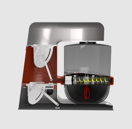 Development of an automatic powder mixer with customizable heat settings screenshot 2