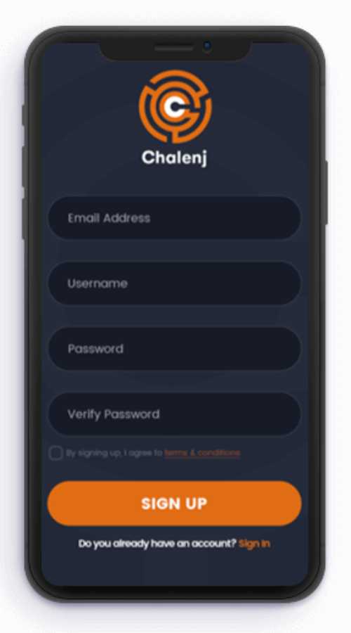 Chalenj screenshot 2
