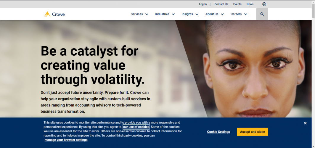 Crowe Financial Management screenshot 1