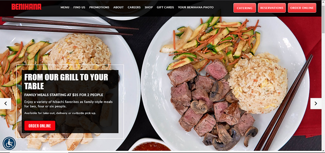 Benihana screenshot 1