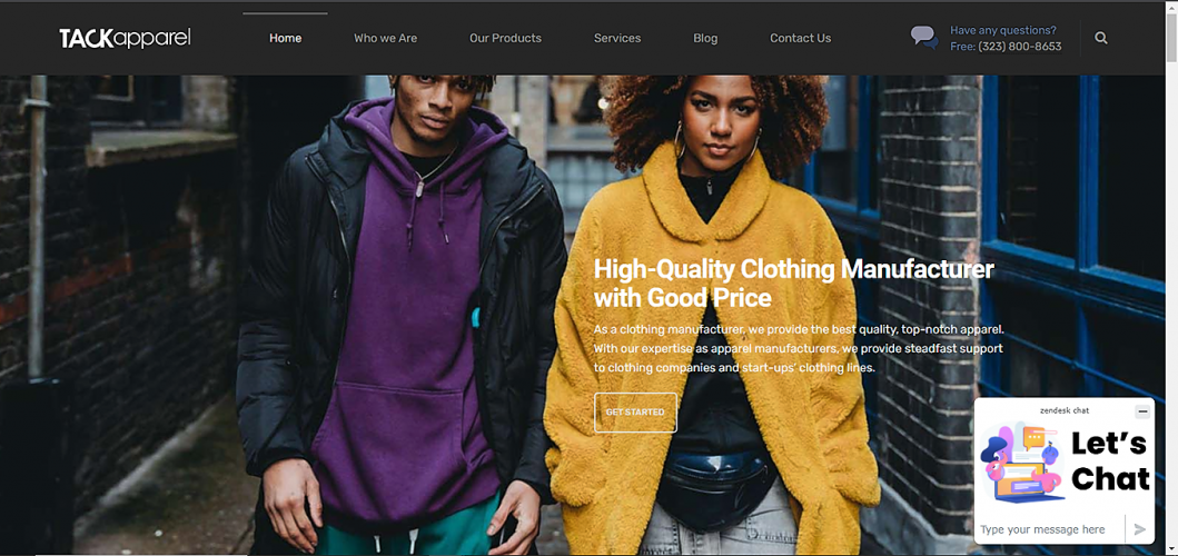 Tack Apparel screenshot 1