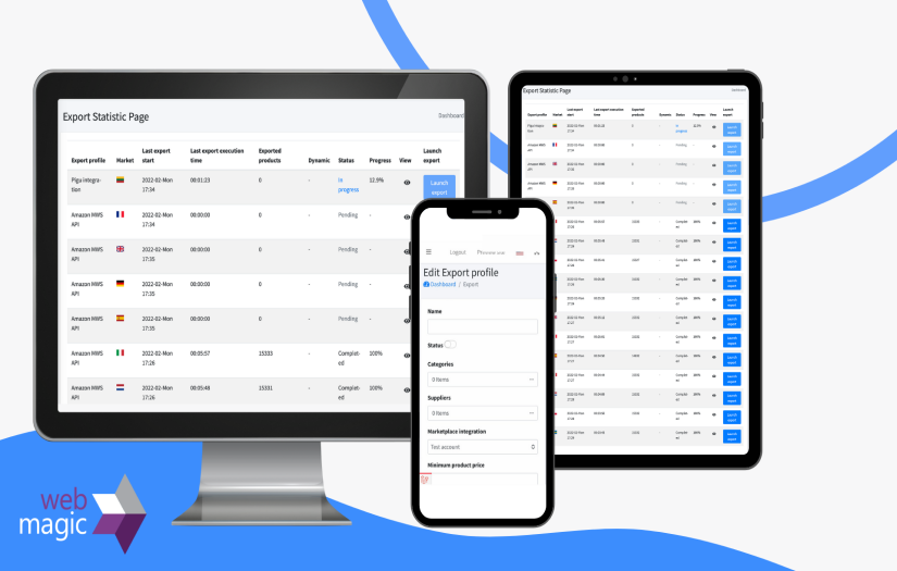 Amazon Marketplace Management Web Solution screenshot 1