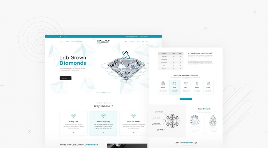 Explore the World of Luxury at Anjali Diamonds : Crafting Timeless Beauty and Elegance screenshot 1