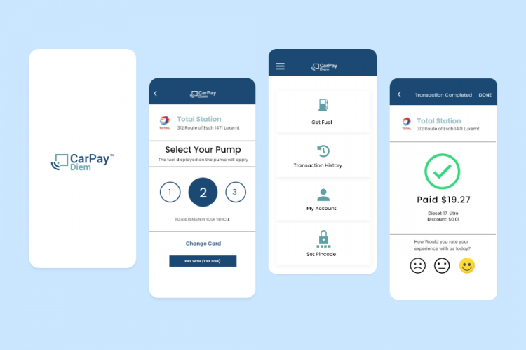 CarPay DIEM - Fuel Pay App screenshot 1