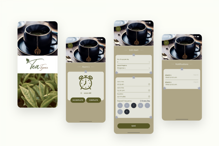 Tea Reminder App screenshot 1