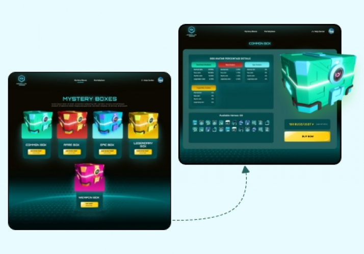 Versailles Heroes - NFT Marketplace screenshot 1