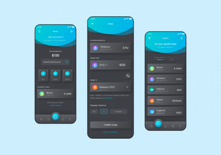 CYVO - Crypto Wallet App screenshot 1