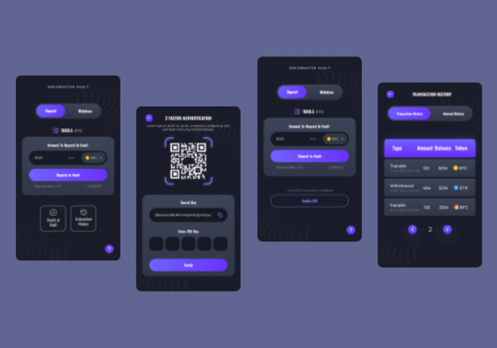 DeFi Staking Platform - Blockchain Based Gaming Ecosystem screenshot 1