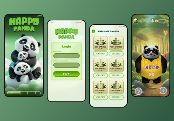 HAPPY PANDA - Generative AI-Based Entertainment App screenshot 1