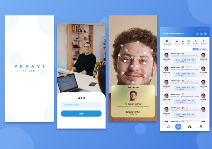 PRAAVI HRMS - An ML-Based Attendance Marking and Management Tool screenshot 1