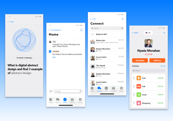 Synapse AI | AI-powered Finance Management and Communication App screenshot 1
