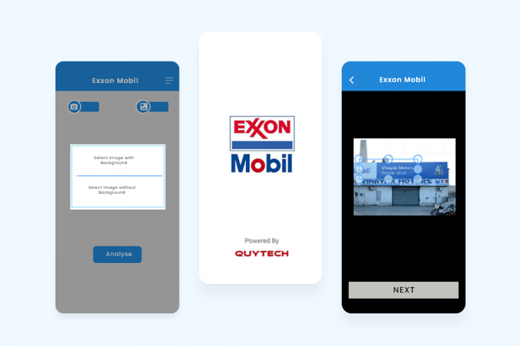 EXXON MOBIL - AI Based Android App screenshot 1
