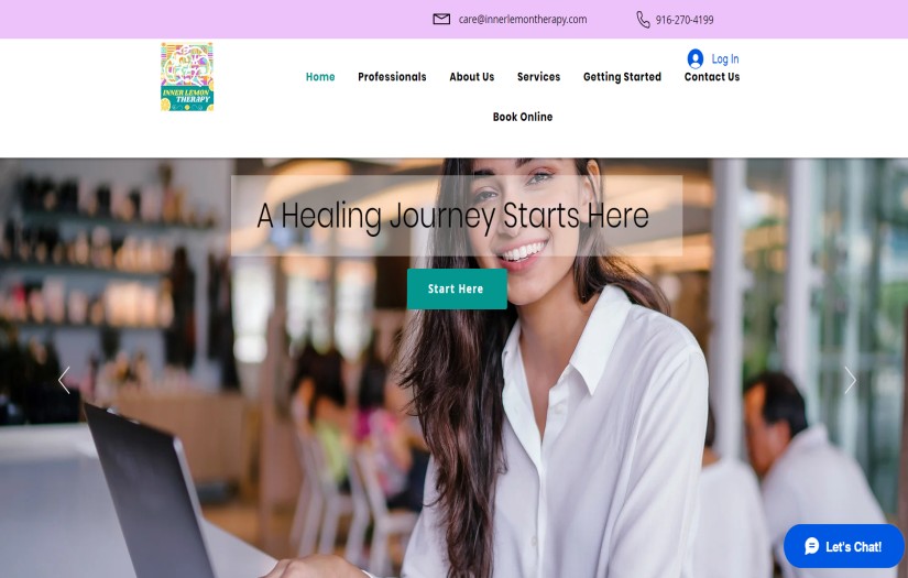 Website Design and Development in WIX screenshot 1