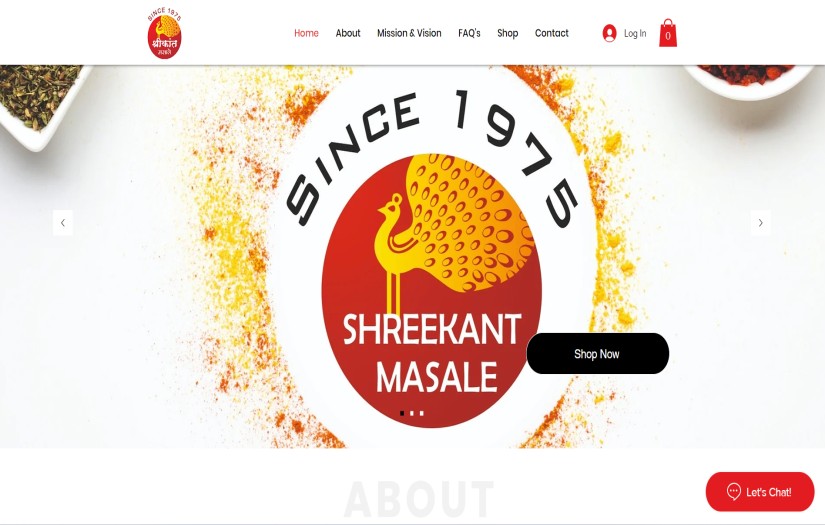 Website Design and Development in WIX screenshot 1