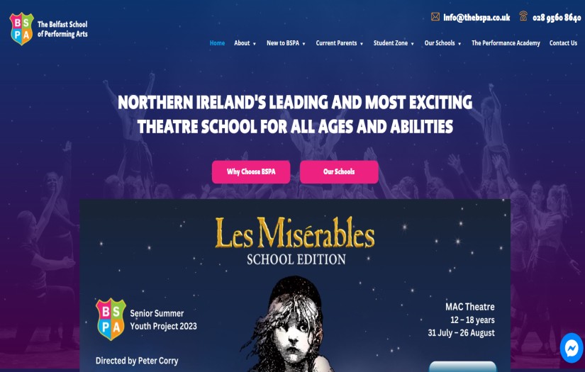 Website Design and Development in WIX screenshot 1