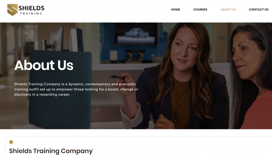 Website Design screenshot 1