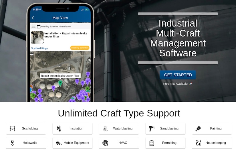 Business Landing Page screenshot 1