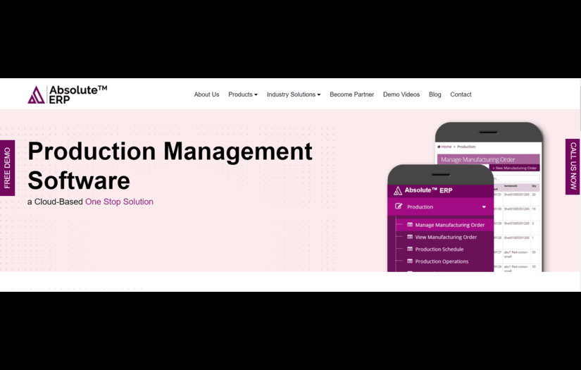 Production Management Software screenshot 1