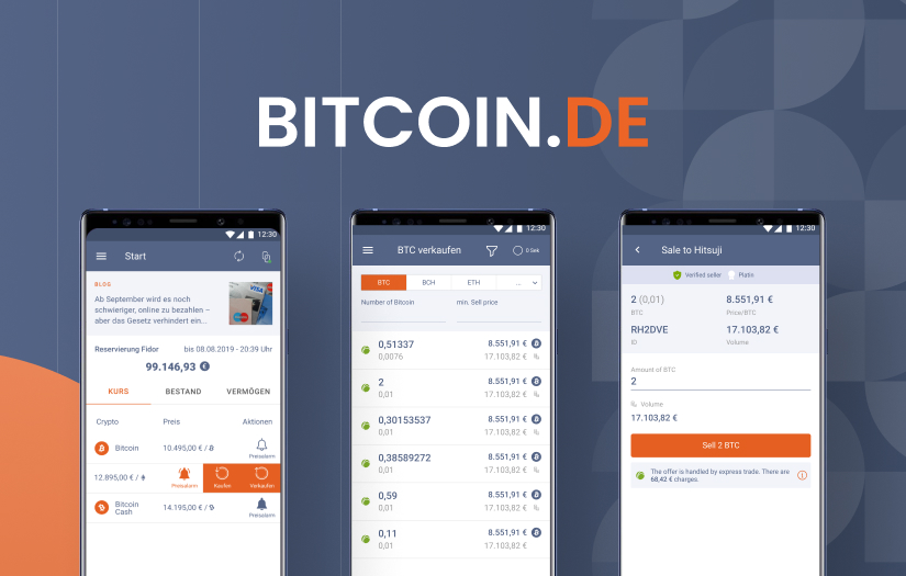 Bitcoin.de screenshot 1