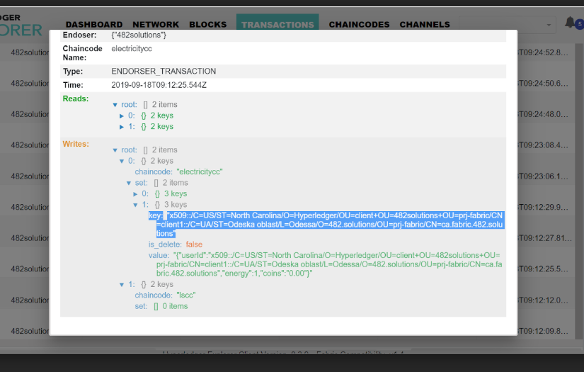 DEMP (decentralized energy market place) screenshot 1