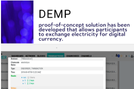 DEMP (decentralized energy market place)