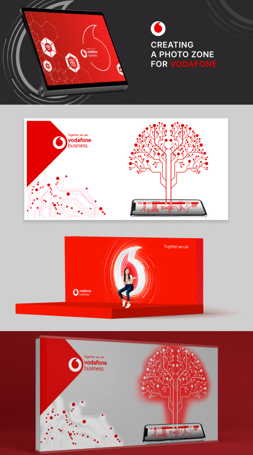 Creating a photo zone for Vodafone screenshot 1