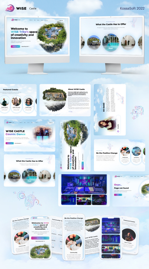 W1SE Castle UX/UI | Development screenshot 1