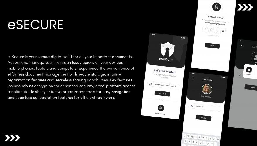 e-Secure screenshot 1