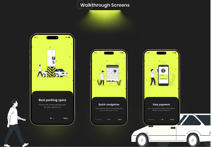 EasyPark - AI Smart Parking & Reservations Platform screenshot 1