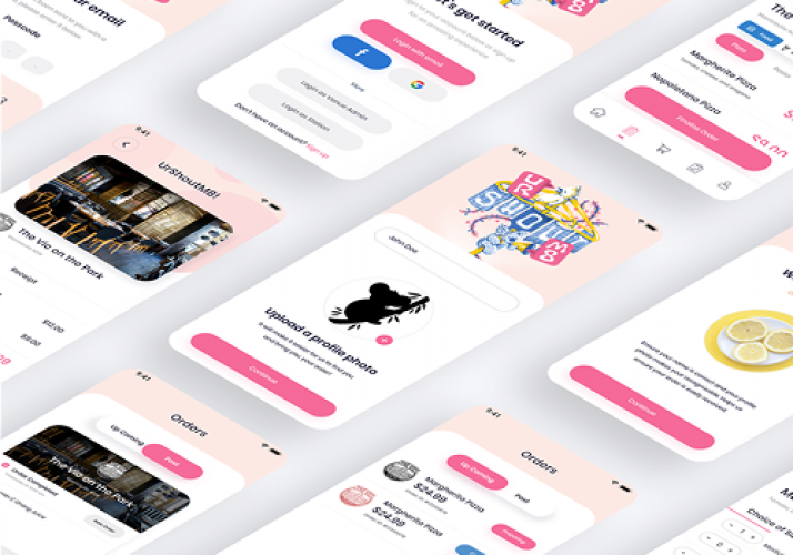 Ur Shout M8 App - Food Ordering Mobile App screenshot 1