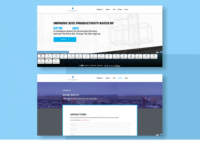 Liftech - IoT Custom AI Software for Construction screenshot 1