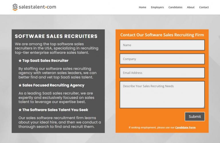 Software Sales Recruiting screenshot 1