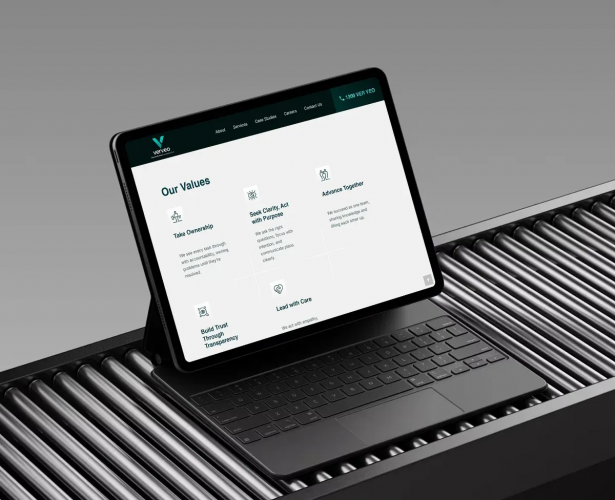 Verveo | Branding, UI/UX & Web Development screenshot 2