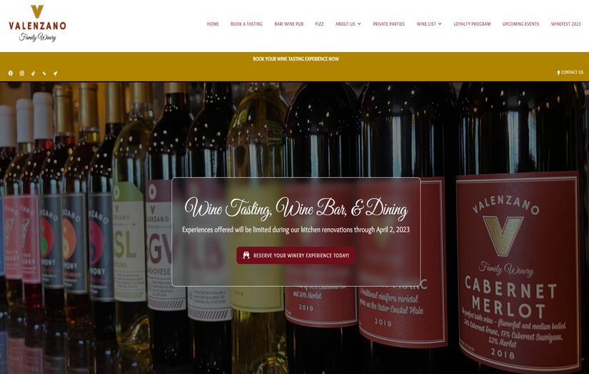 Valenzano Winery screenshot 1