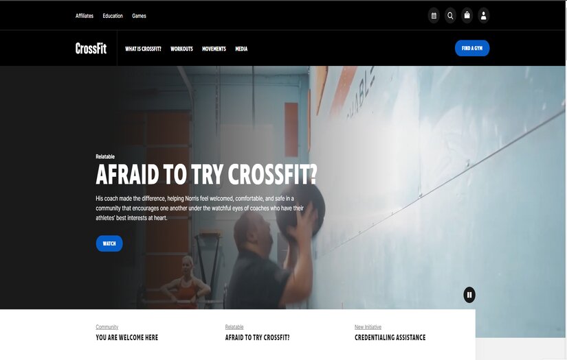 CrossFit screenshot 1