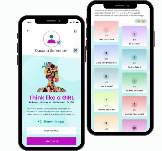 Think Like A Girl | STOP SEXUAL BULLYING screenshot 1