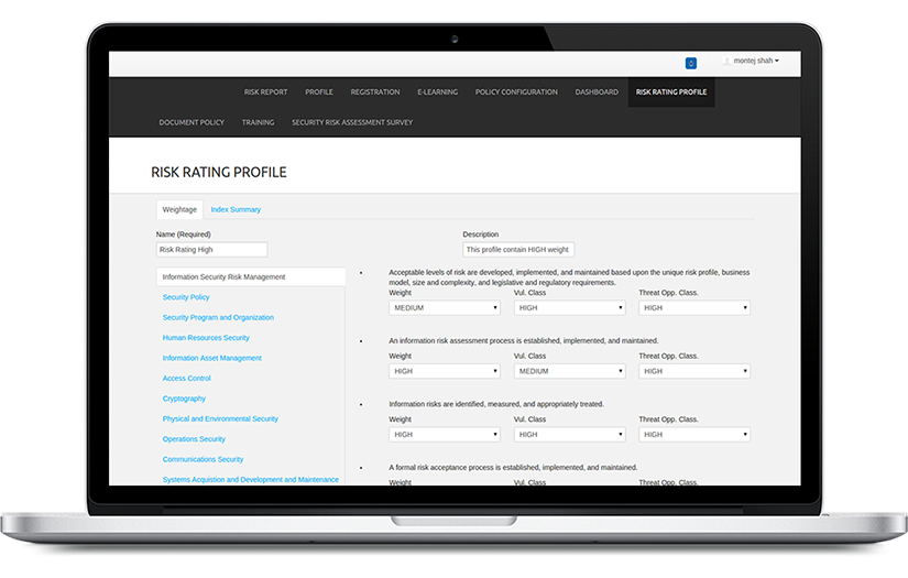 Risk Survey And Assessment System screenshot 2