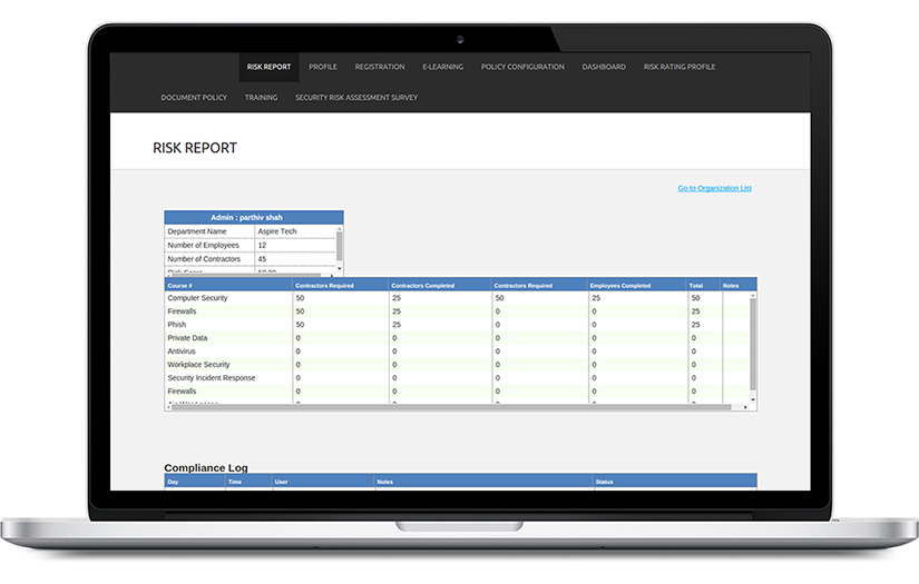 Risk Survey And Assessment System screenshot 4