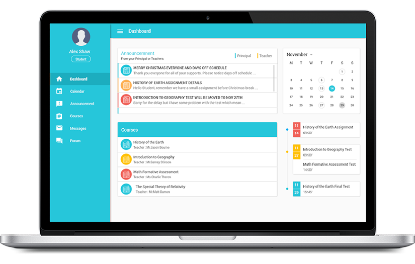 School Portal screenshot 1