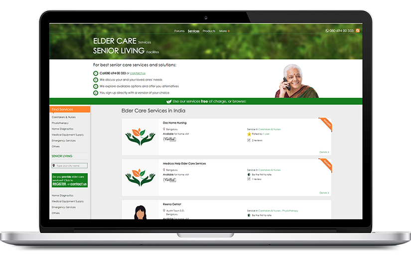 Portal For Elderly People screenshot 4