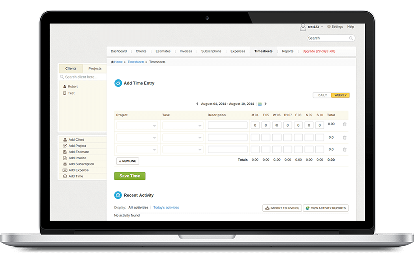 Invoice & Expense Management SaaS Application screenshot 6