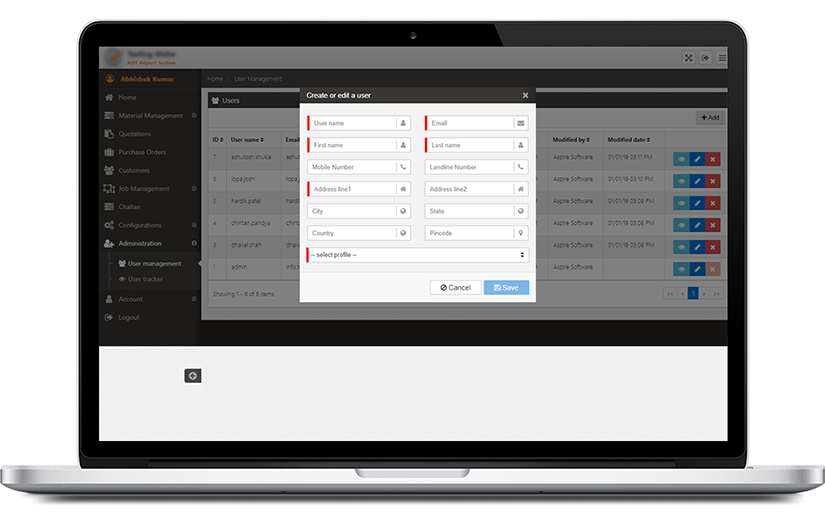 NDT - Report System screenshot 9