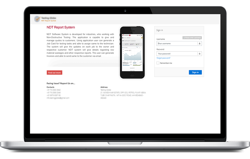 NDT - Report System screenshot 10