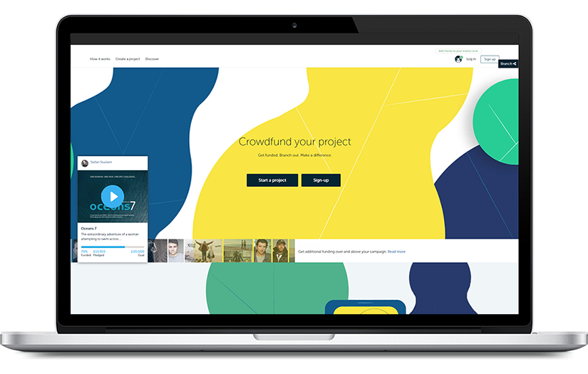 Social Crowdfunding Portal screenshot 1