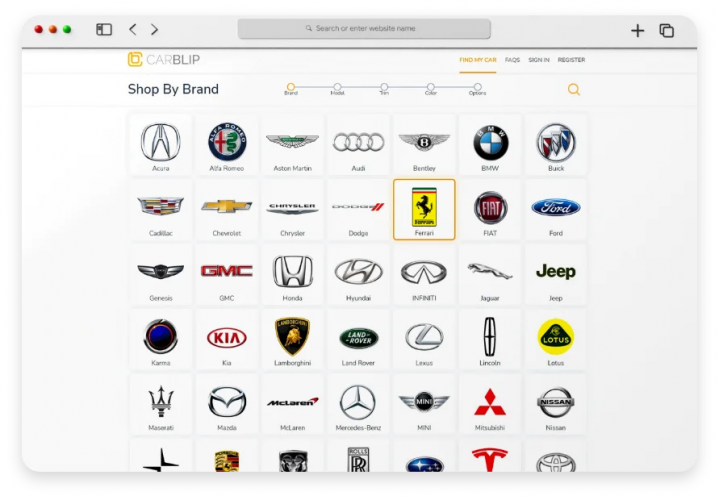 CarBlip - A Convenient Online Car Buying Site screenshot 3