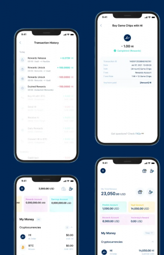 hi - A Crypto & Fiat Exchange screenshot 1