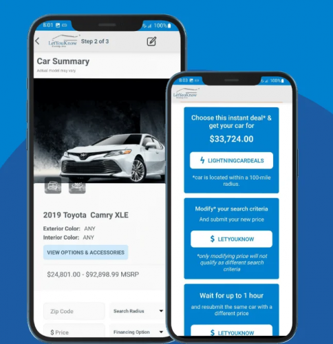 LetYouKnow- The Online Car Buying Platform screenshot 2