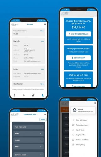 LetYouKnow- The Online Car Buying Platform screenshot 1